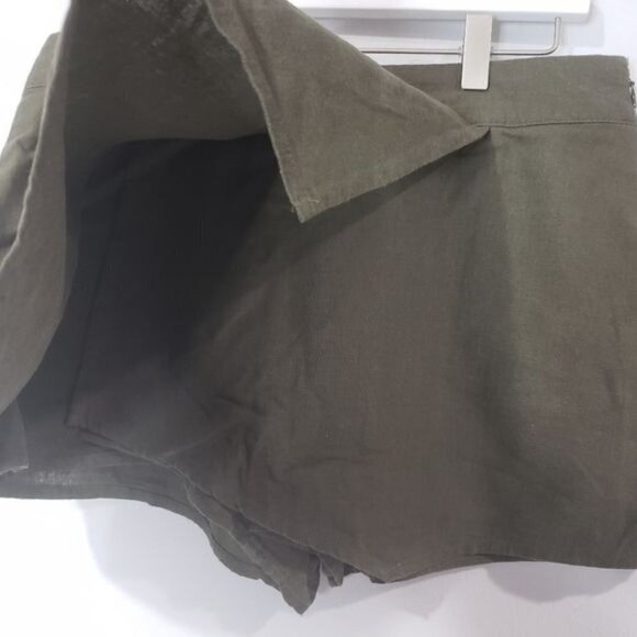 Gap Factory Olive Green Cast Skort size USA 6 - Picture 4 of 12